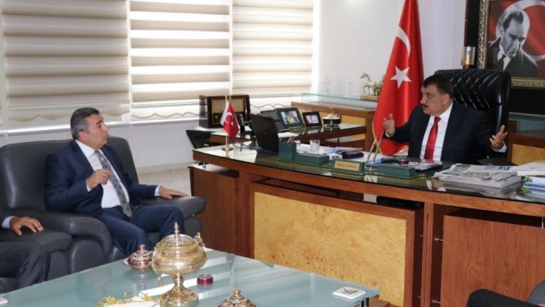 MTB' den Başkan Gürkan'a hayırlı olsun ziyareti