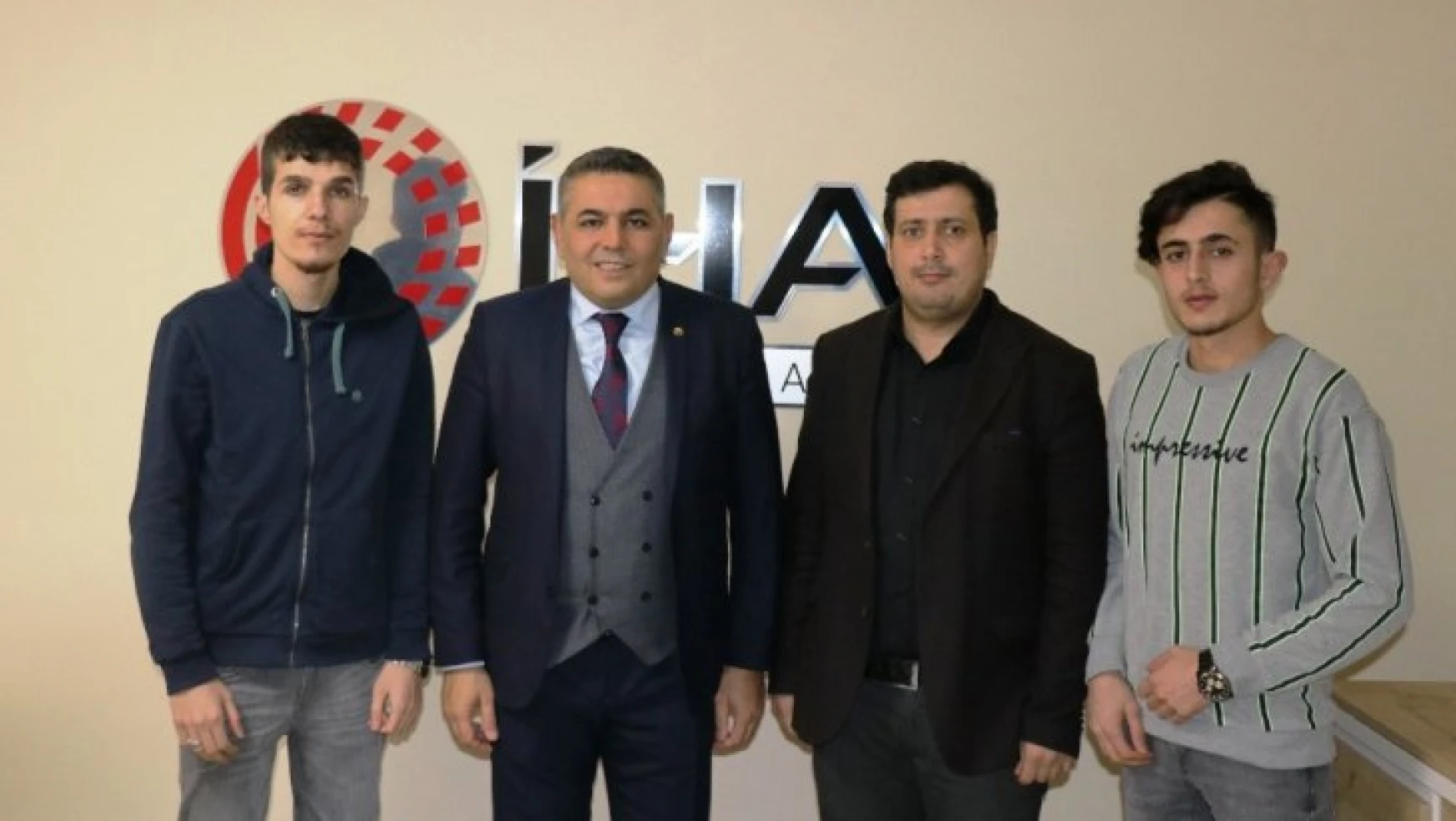 MTSO Başkanı Sadıkoğlu İHA'yı ziyaret etti