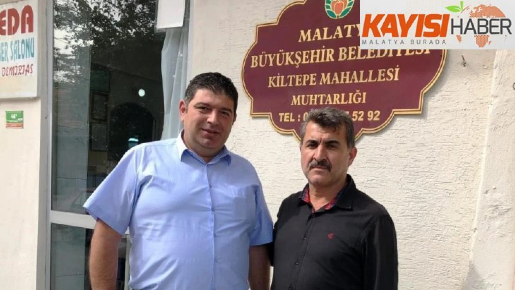 Parlak'tan Kiltepe Muhtarı Demirtaş'a geçmiş olsun ziyareti