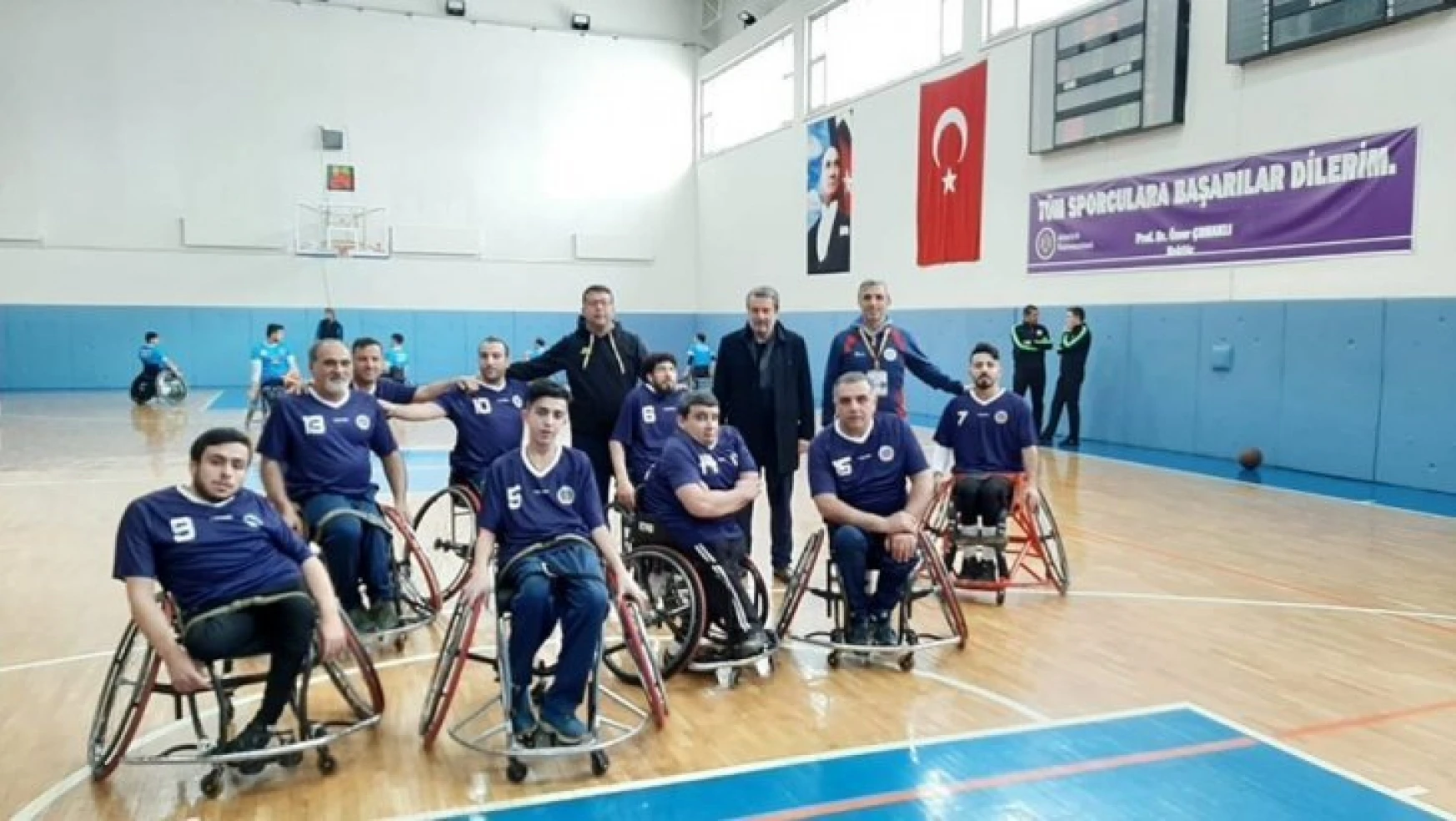 Tekerlekli Sandalye Basketbol Takımı play-off hedefine yakın