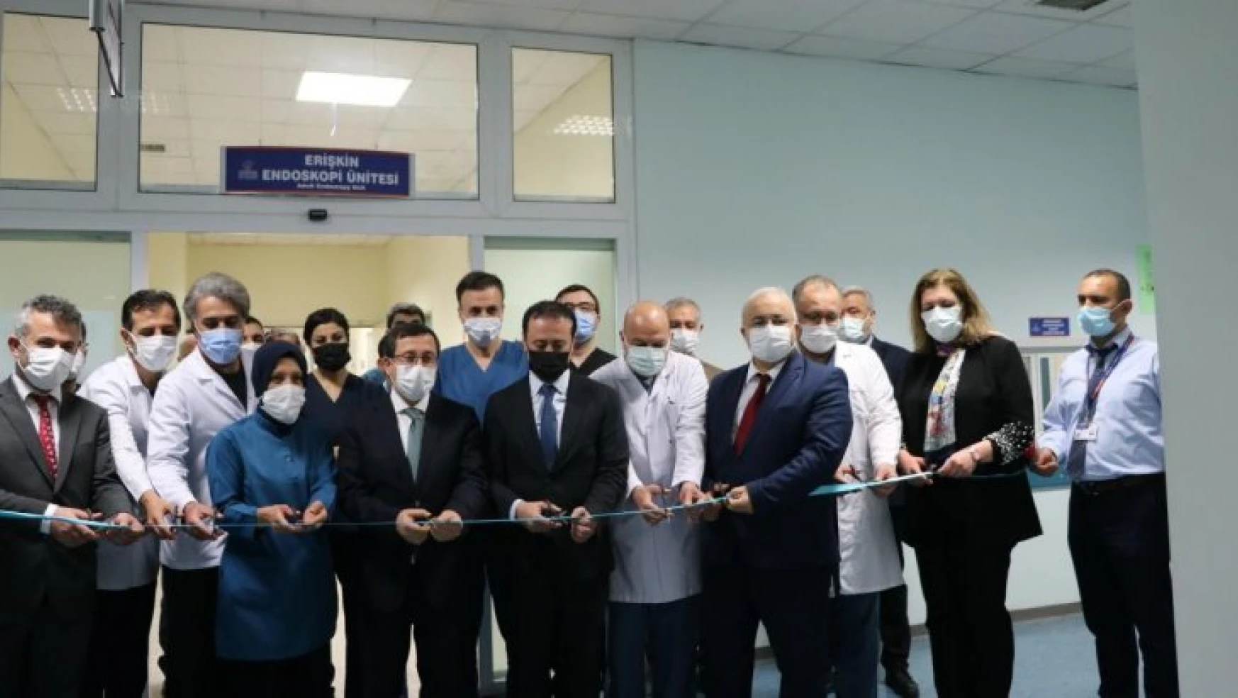 Yetişkin Endoskopi Ünitesi törenle açıldı
