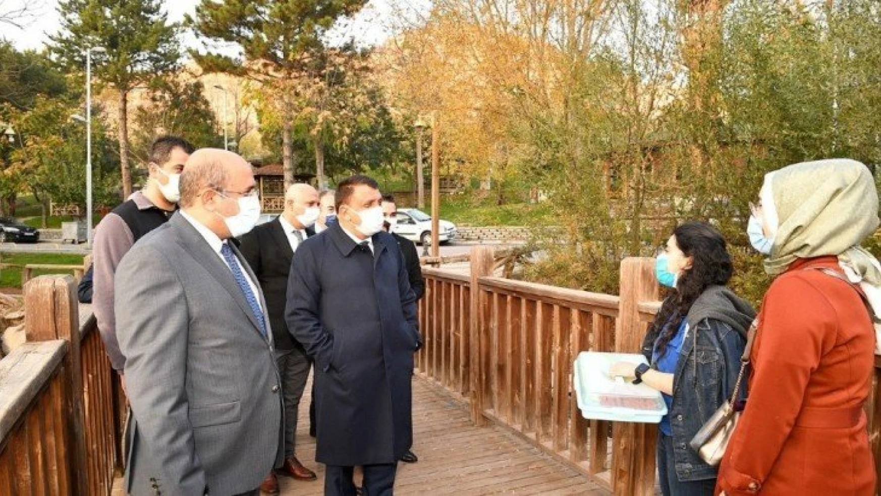 Turgut Özal Tabiat Parkı'ında yenileme çalışmaları başladı