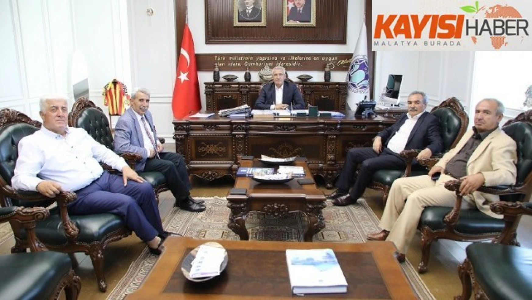 Türk Ocaklarından Başkan Güder'e ziyaret