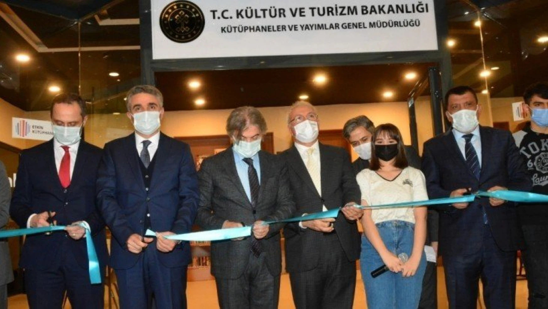 Türkiye'nin 5'inci AVM Kütüphanesi Malatya'da açıldı
