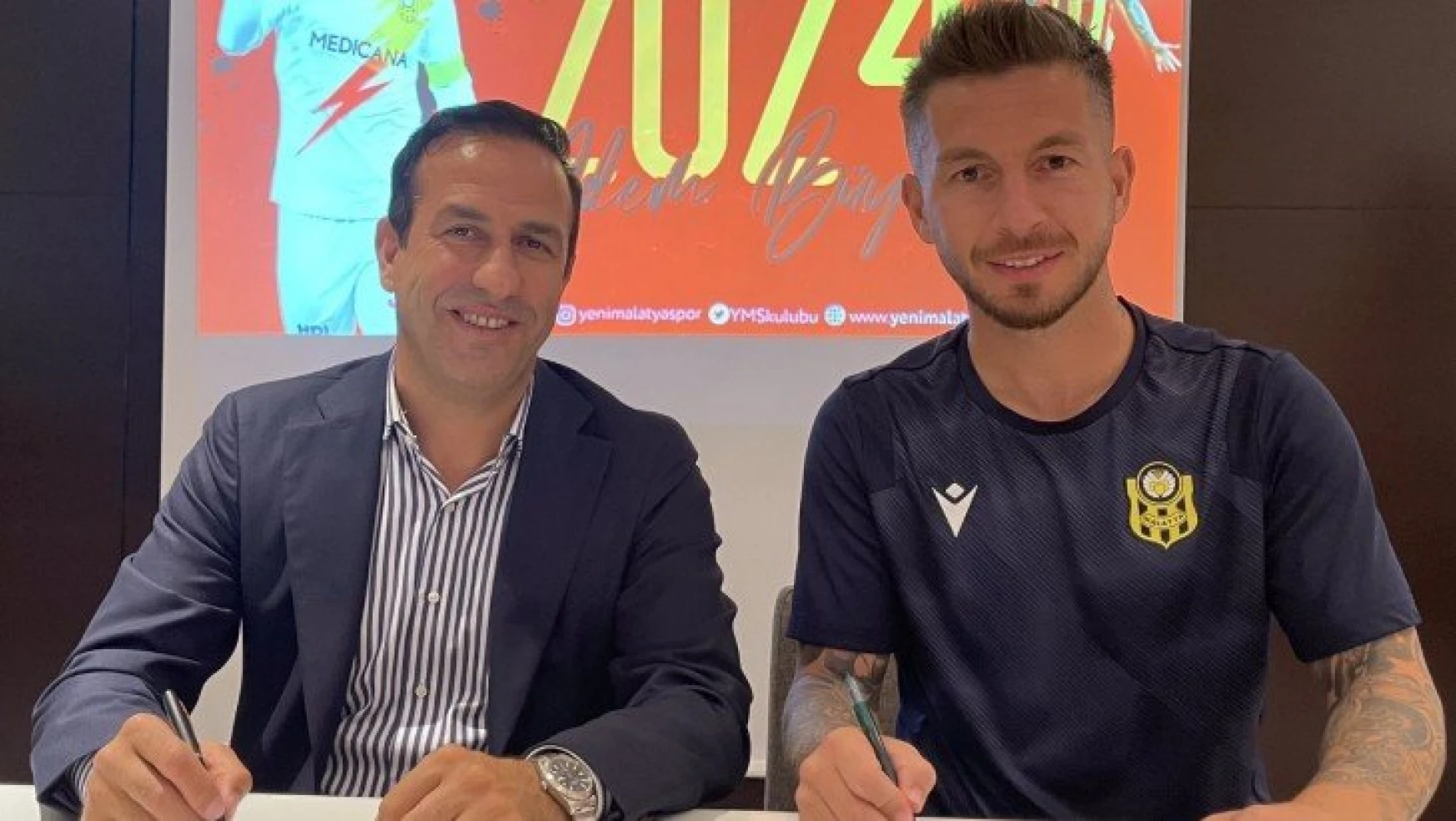 Yeni Malatyaspor Adem Büyük ile sözleşme uzattı