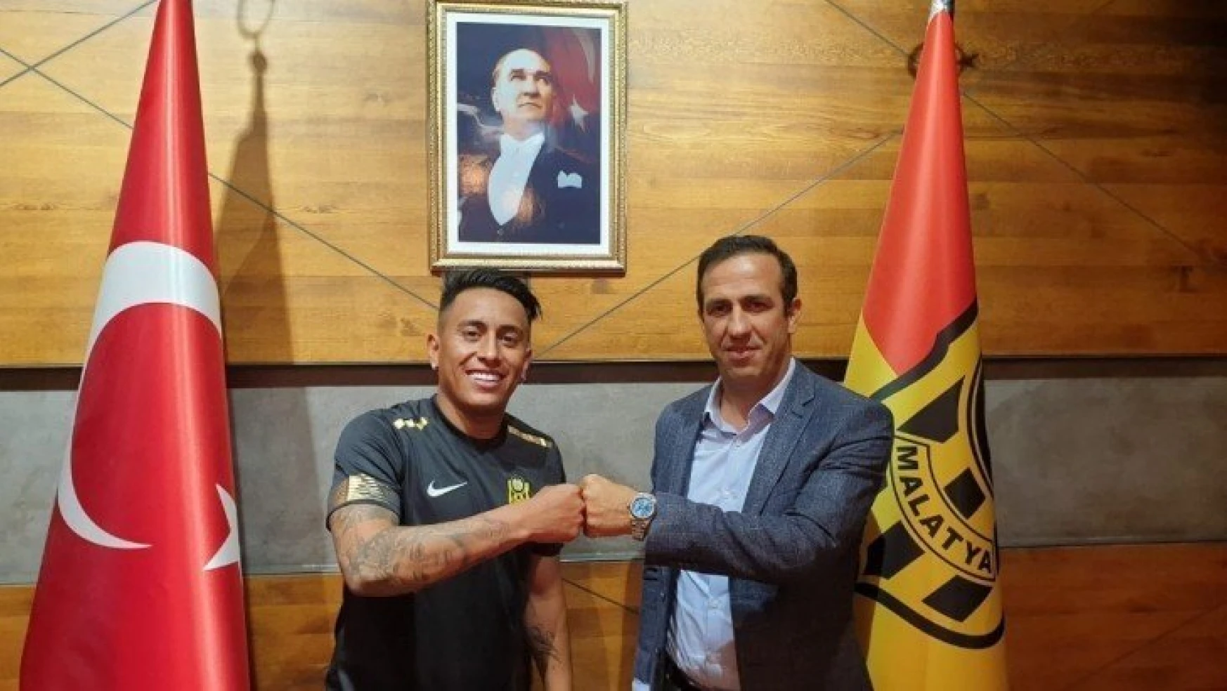 Yeni Malatyaspor Perulu Cueva ile sözleşme imzaladı