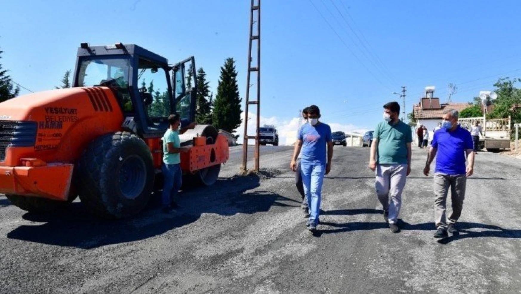 Yeşilyurt Belediyesi, Melekbaba'da yatırımlara hız verdi