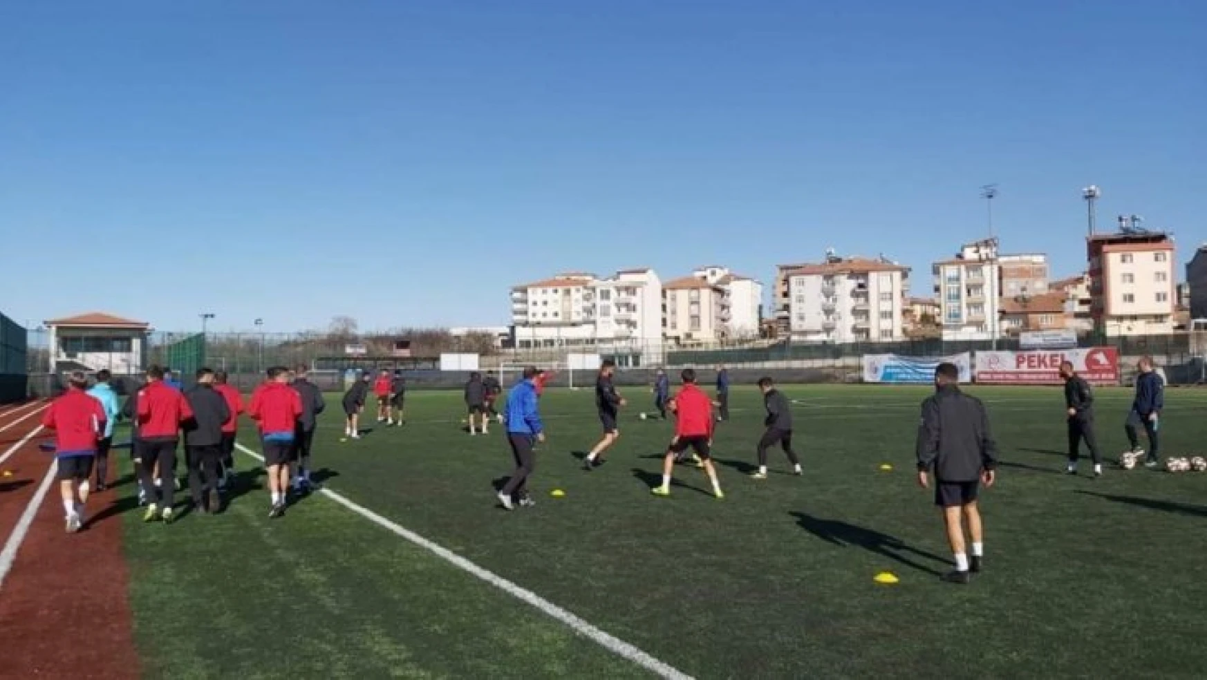 Yeşilyurt Belediyespor'da Modafen maçı hazırlıkları