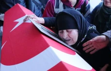 Şehit polisler için cenaze töreni düzenlendi (Fotoğraflar)