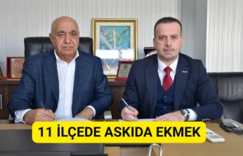 11 ilçede askıda ekmek