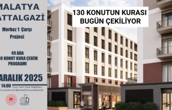 130 Konutun Kurası Bugün Çekiliyor