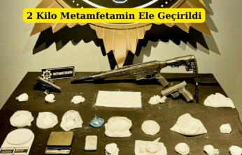 2 Kilo Metamfetamin Ele Geçirildi