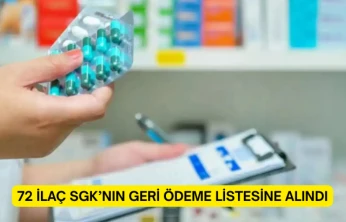 72 ilaç SGK'nın geri ödeme listesine alındı