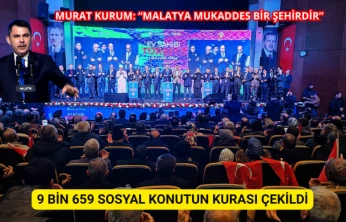 9 bin 659 sosyal konutun kurası çekildi