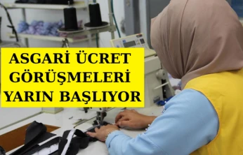 Asgari ücret görüşmeleri yarın başlıyor