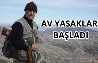 Av yasakları başladı