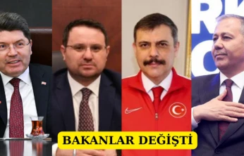 Bakanlar Değişti