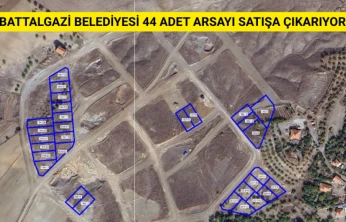 Battalgazi Belediyesi 44 Adet Arsayı Satışa Çıkarıyor
