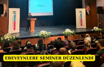 Ebeveynlere seminer düzenlendi