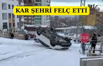 Kar şehri felç etti