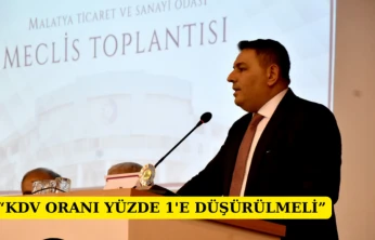 Sadıkoğlu: KDV oranı yüzde 1'e düşürülmeli