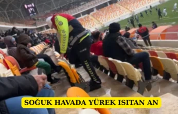 Soğuk Havada Yürek Isıtan An