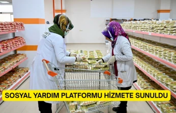 Sosyal Yardım Platformu Hizmete Sunuldu