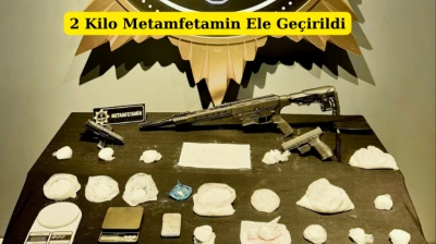 2 Kilo Metamfetamin Ele Geçirildi