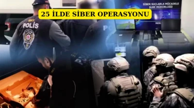 25 İlde Siber Operasyonu