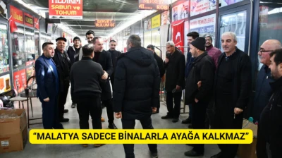 Karademir: Malatya Sadece Binalarla Ayağa Kalkmaz