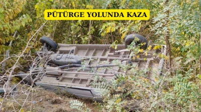Pütürge yolunda kaza