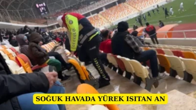 Soğuk Havada Yürek Isıtan An