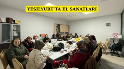 Yeşilyurt'ta el sanatları