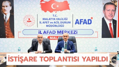 İstişare toplantısı yapıldı