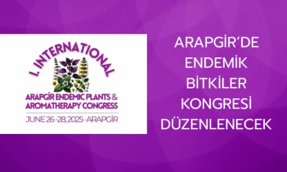Arapgir'de Endemik Bitkiler Kongresi düzenlenecek