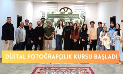 Dijital Fotoğrafçılık Kursu Eğitimleri Başladı