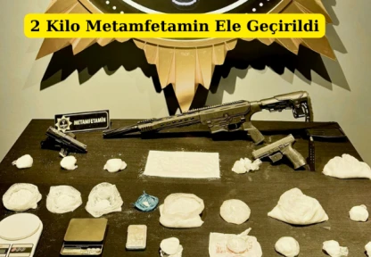 2 Kilo Metamfetamin Ele Geçirildi