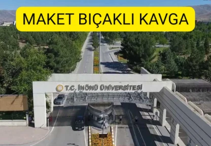 Maket bıçaklı kavga
