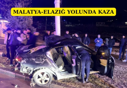 Malatya–Elazığ karayolunda kaza