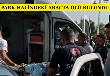 Park halindeki araçta ölü bulundu