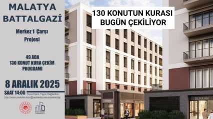 130 Konutun Kurası Bugün Çekiliyor
