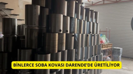 Binlerce Soba Kovası Darende'de Üretiliyor