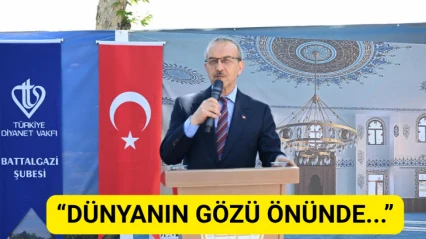 Vali Yavuz: Dünyanın gözü önünde...