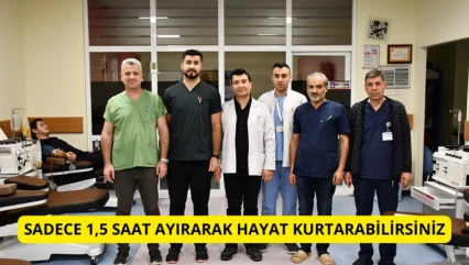 Sadece 1,5 saat ayırarak hayat kurtarabilirsiniz