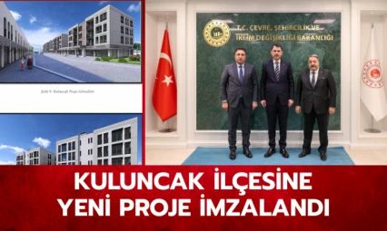 Kuluncak ilçesine yeni proje imzalandı