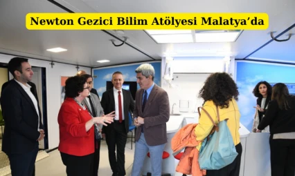 Newton Gezici Bilim Atölyesi Malatya'da