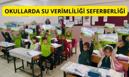 Okullarda su verimliği anlatıldı