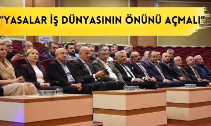 Sadıkoğlu: Yasalar iş dünyasının önünü açmalı