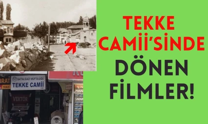 Tekke Camii'sinde dönen filmler!