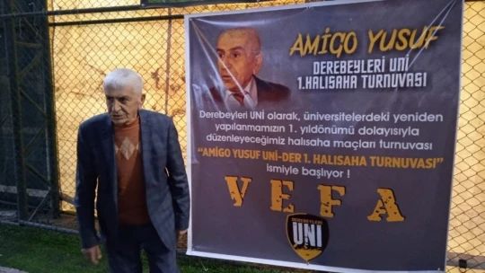 'Amigo Yusuf' adına futbol turnuvası düzenlendi